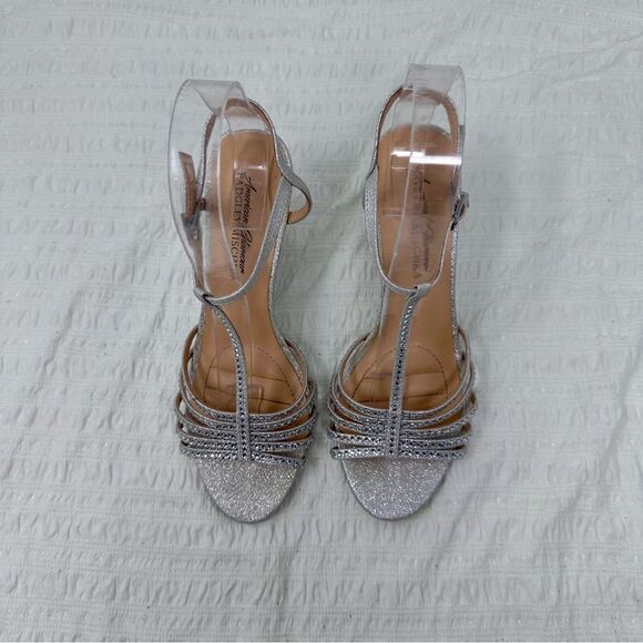 Badgley Mischka Sparkly Wedges- Size 6.5. - Picture 14 of 16